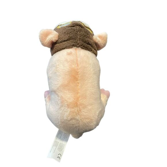 Compendium Pink Flying Aviator Pig Plush Cute Stuffed Animal 9" - Picture 6 of 9